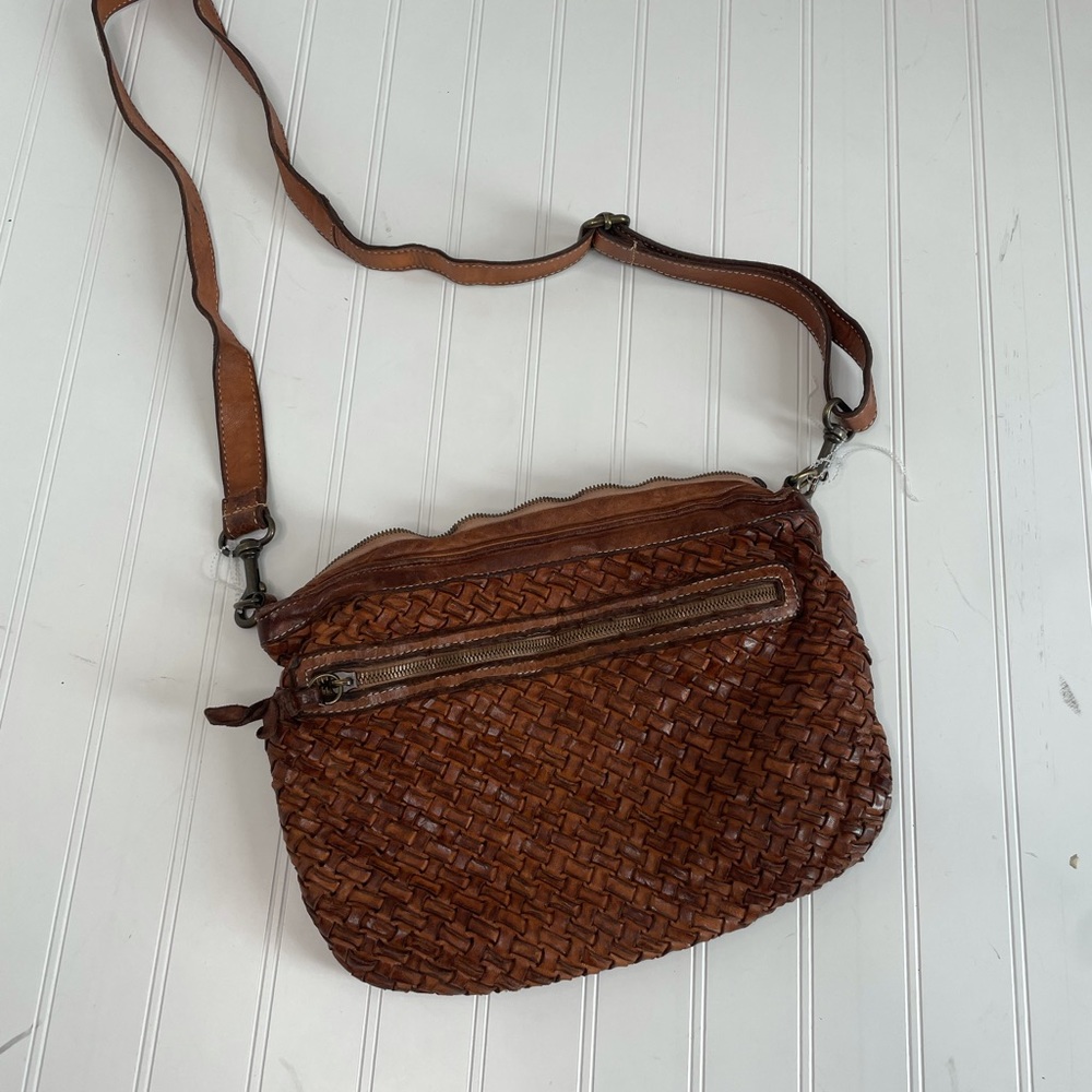 Langellotti purse brown leather bag leather Italy